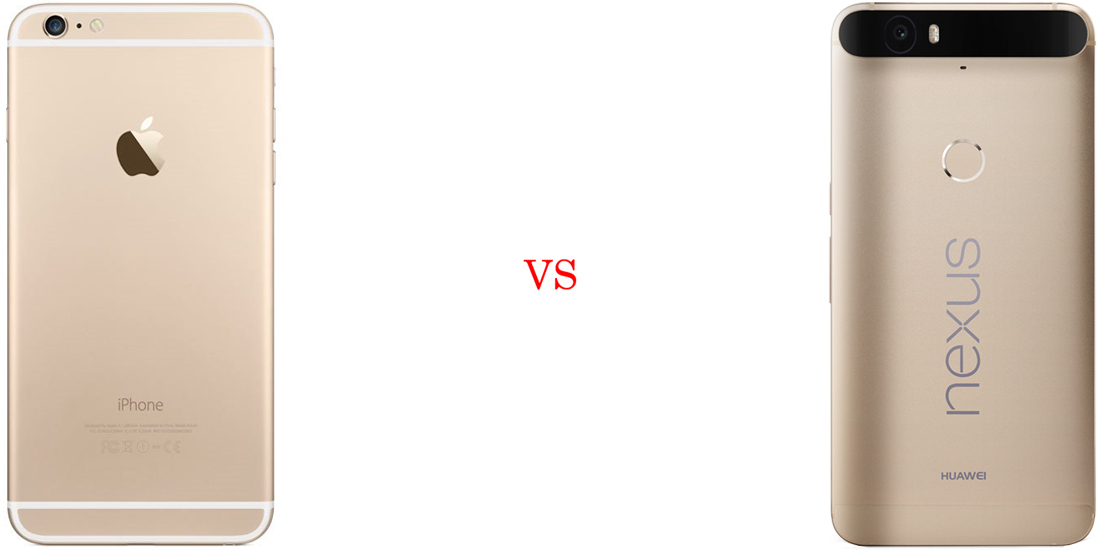 iPhone 6S versus Nexus 6P 3